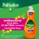 Palmolive Ultra Antibacterial Liquid Dish Soap, Orange, 20 oz. (US04232A)