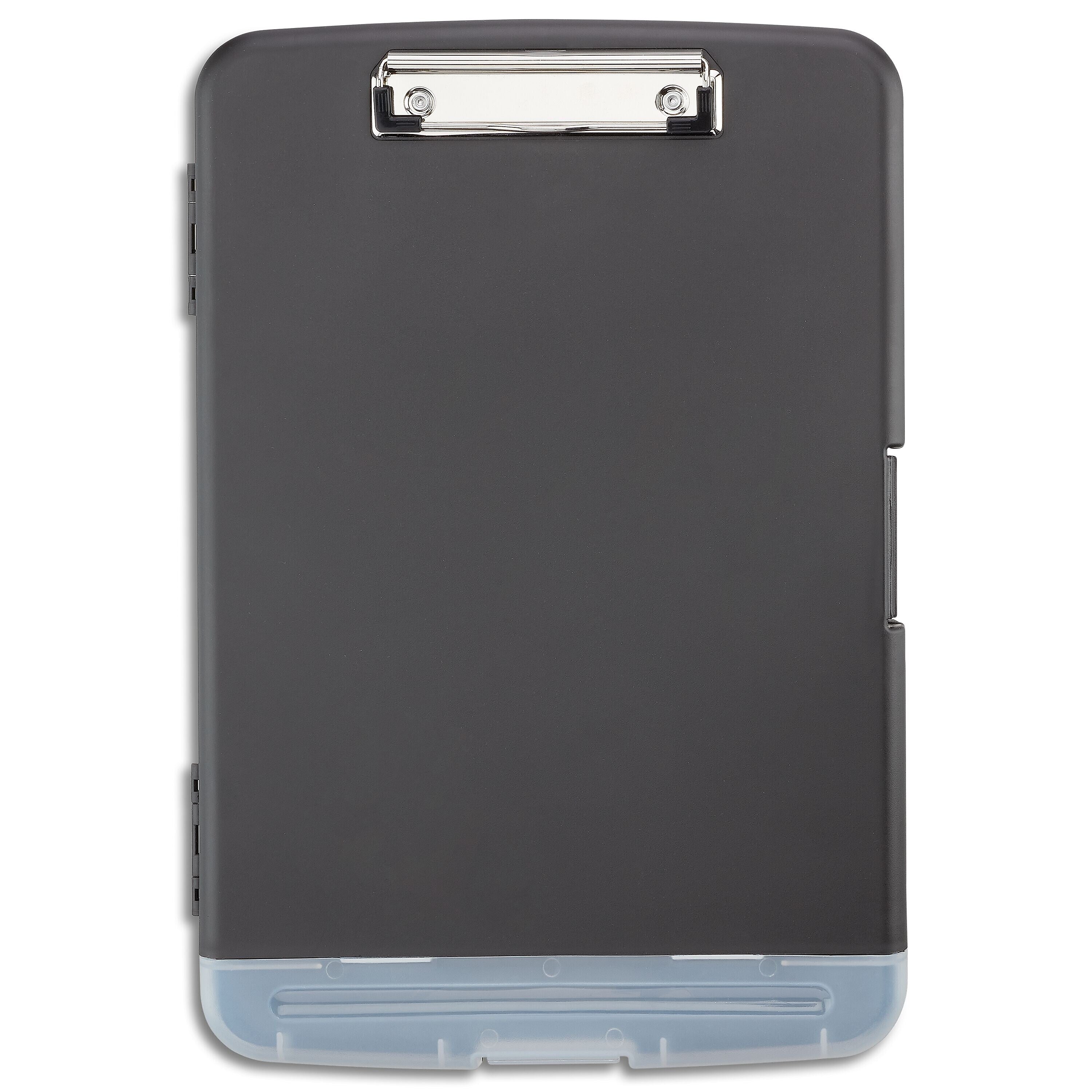 Staples® Plastic Storage Clipboard, Letter Size, Black (ST28543-CC)
