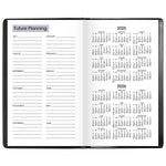 2025-2026 AT-A-GLANCE DayMinder 3.5" x 6" Academic Weekly Planner, Black (AY48-00-26)