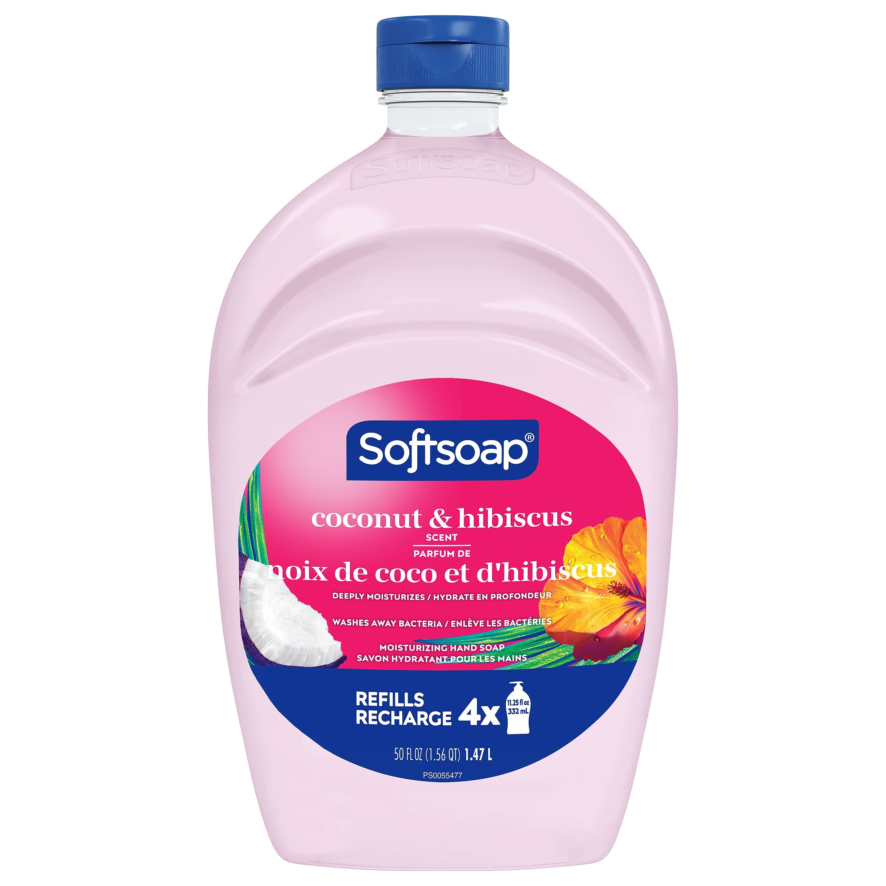 Softsoap Liquid Hand Soap Refill, Coconut & Hibiscus Scent, 6/Carton (US07162ACT)