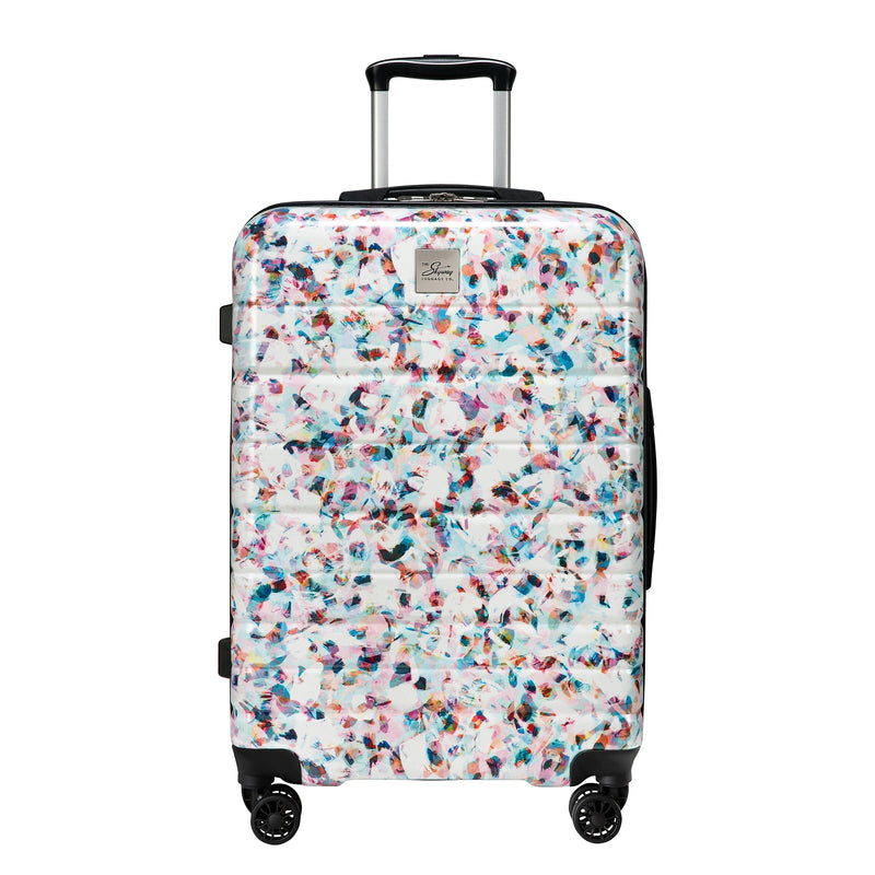 Skyway Luggage Epic 2.0 24" Hardside  Suitcase, 8-Wheeled Spinner, Confetti (780-24"103-4VP)