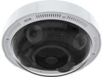 Axis Communications P3735-PLE Panoramic Outdoor Wired Security Camera, Black/White (02633-001)