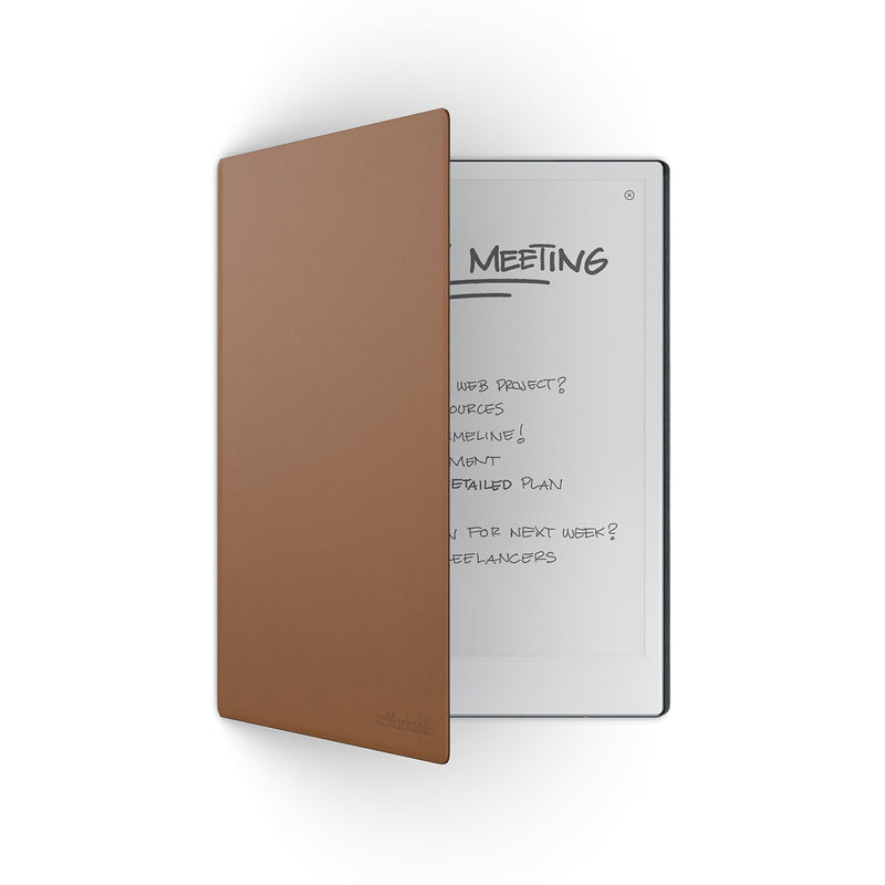reMarkable Premium Leather 10.3" Book Folio for reMarkable 2, Brown (RM313)