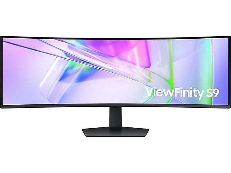 Samsung ViewFinity S9 49" Curved 120Hz LCD Monitor, Black (LS49C954UANXZA)