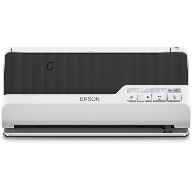Epson DS-C490 Wireless Duplex Document Scanner, White/Black (B11B271201)