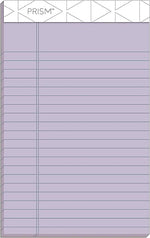 TOPS Prism Notepad, 5" x 8", Narrow Ruled, Assorted, 50 Sheets/Pad, 6 Pads/Pack (TOP63016)