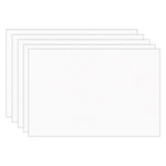 Prang 12" x 18" Construction Paper, Bright White, 100 Sheets/Pack, 5 Packs/Bundle (PAC8708-5)