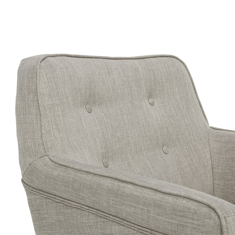 Serta Style Ashland Fabric Swivel Computer and Desk Chair, Light Gray (CHR100004)