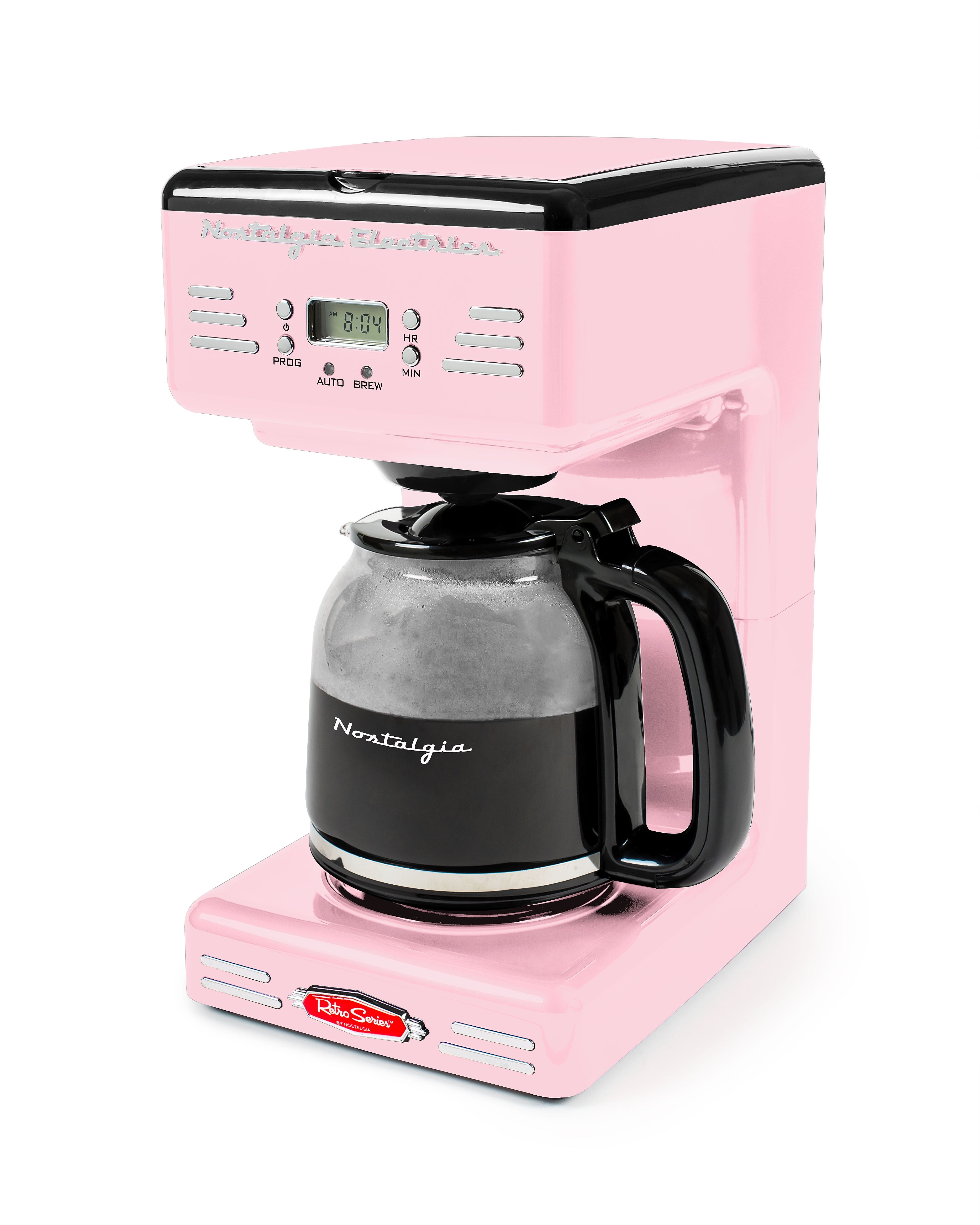 Nostalgia 12-Cups Automatic Coffee Maker (RCOF12PK)