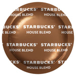Nespresso Starbucks House Blend Coffee Nespresso Professional Capsules, Medium Roast, 50/Box (2900.84)