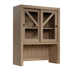 Sauder Dixon City 33"W Desktop Hutch, Brushed Oak (432889)