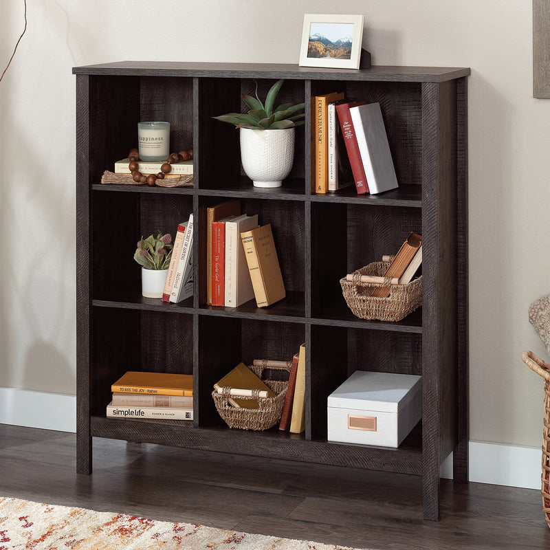Sauder Select 42"H 9-Shelf Cube Organizer, Blade Walnut (433979)