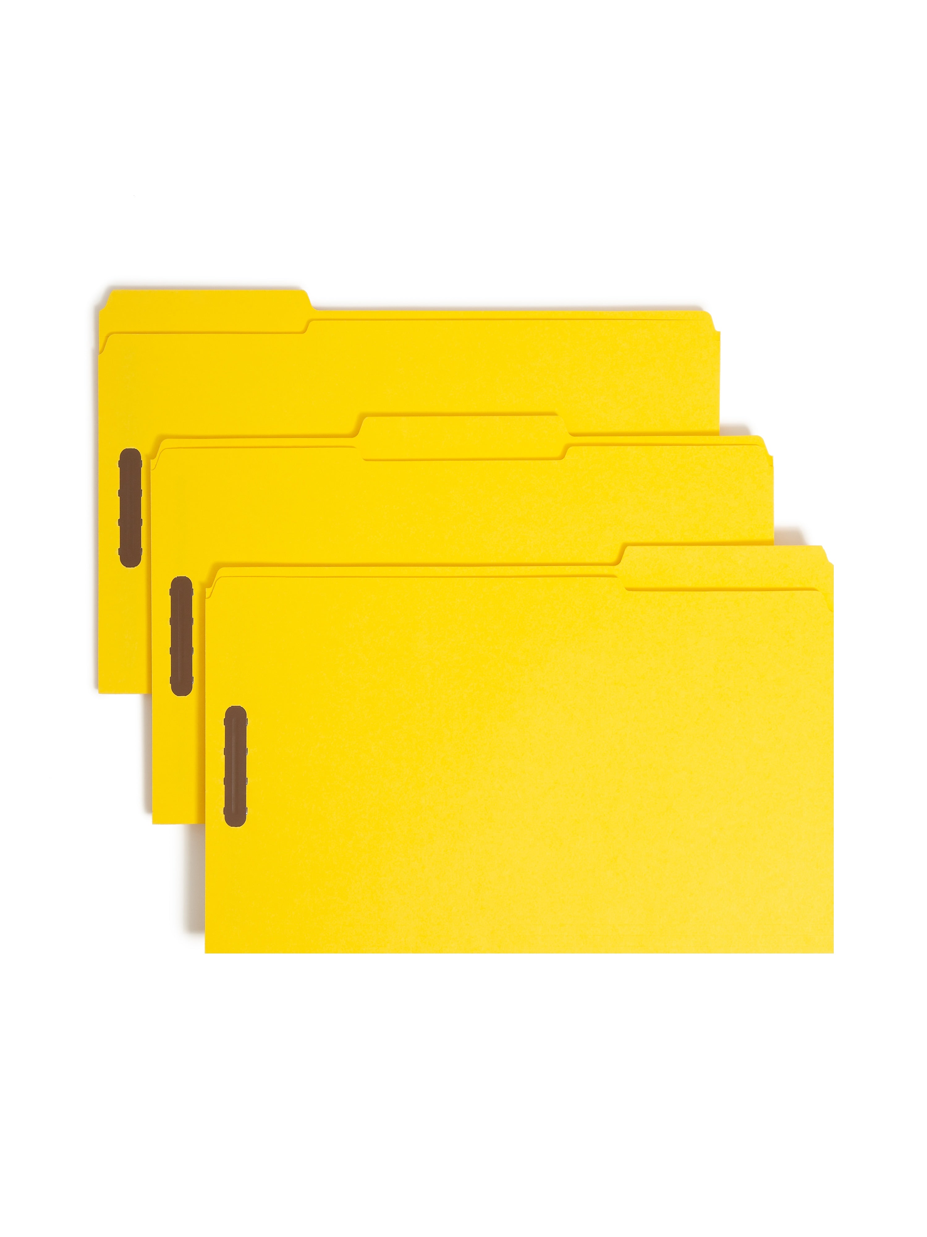 Smead Card Stock Classification Folders, Reinforced 1/3-Cut Tab, Legal Size, Yellow, 50/Box (17940)