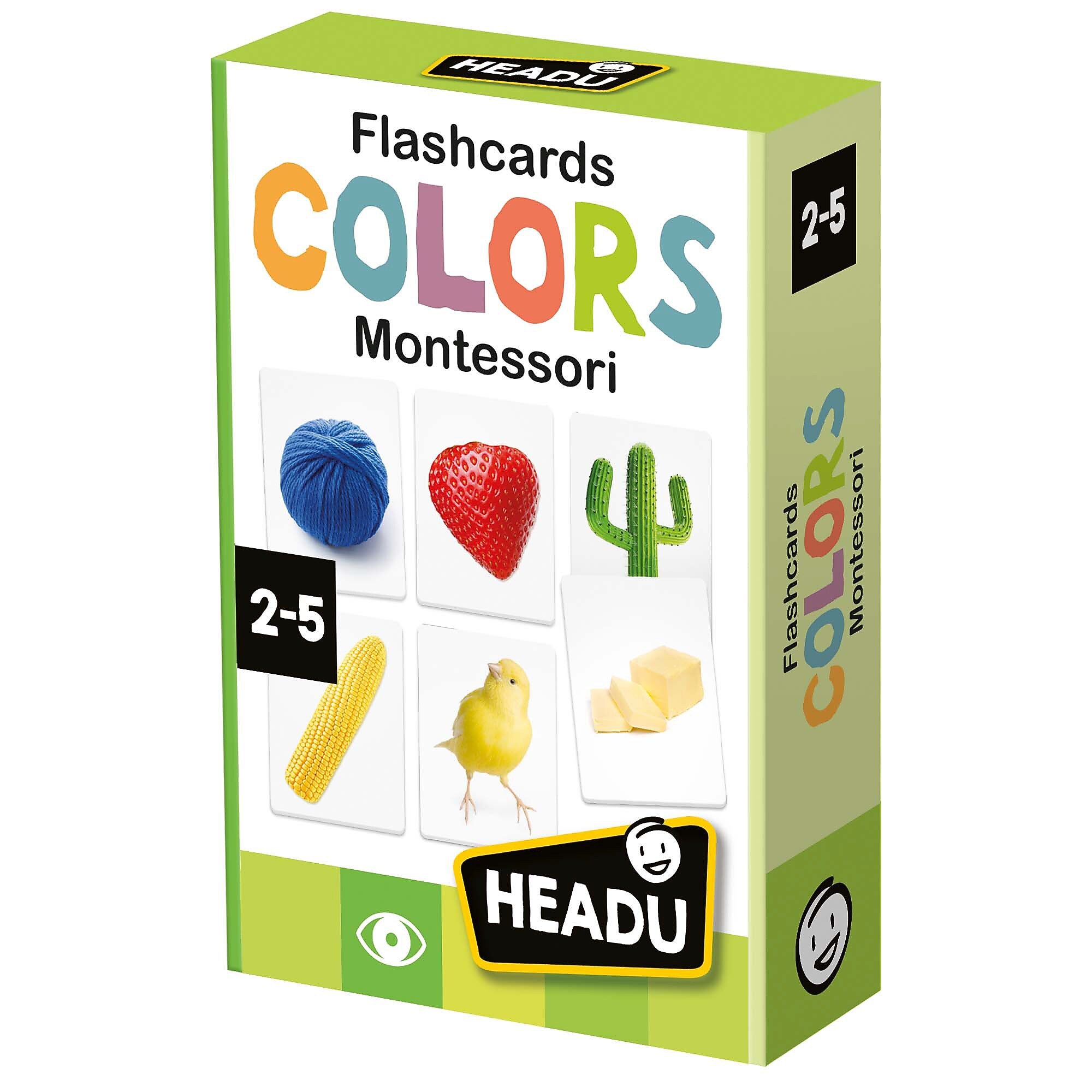 Headu Colors Flash Cards Montessori, 36/Set (HDUMU27859)