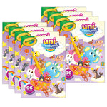 Crayola Uni-Creatures Coloring Book, 96 Pages, 8/Bundle (BIN042638-8)