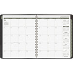 2026 AT-A-GLANCE Recycled 7" x 8.75" Monthly Planner, Faux Leather Cover, Black (70-120G-05-26)