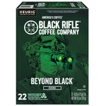 Black Rifle Coffee Company Beyond Black Coffee Keurig® K-Cup® Pods, Dark Roast, 22/Box (5000384043)
