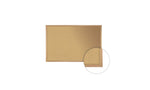 Ghent Natural Cork Bulletin Board, Oak Wood Frame, 4'H x 7'W (WK47)