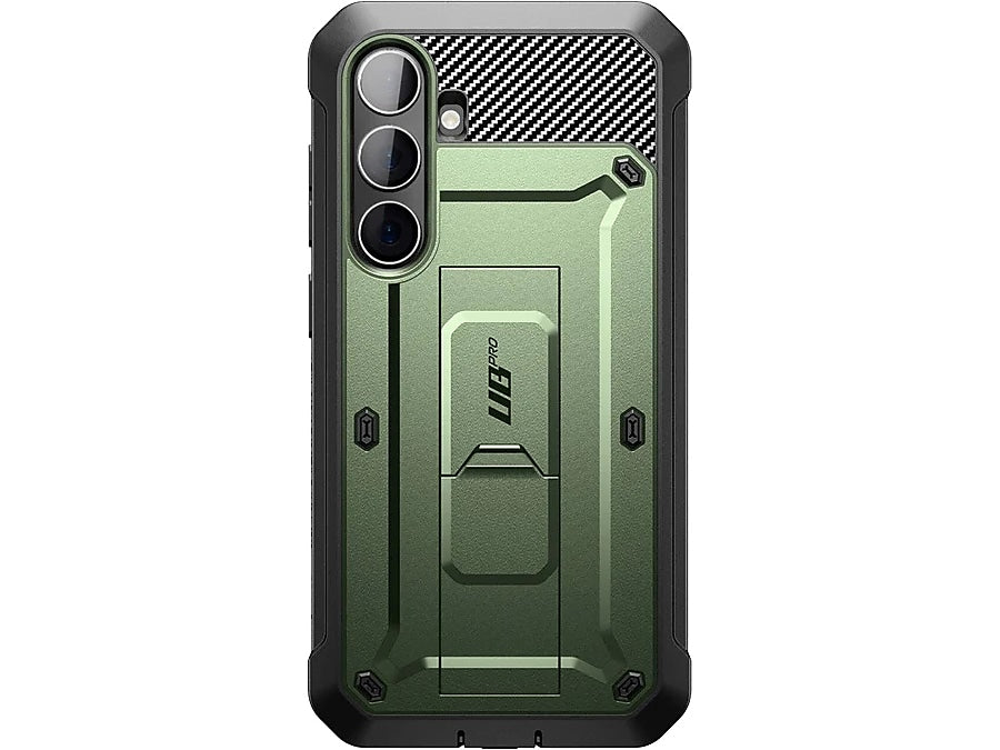 SUPCASE Unicorn Beetle Pro Rugged Case for Samsung Galaxy S24, Shock Absorbing, Dark Green (GS24UBPR2SGN)