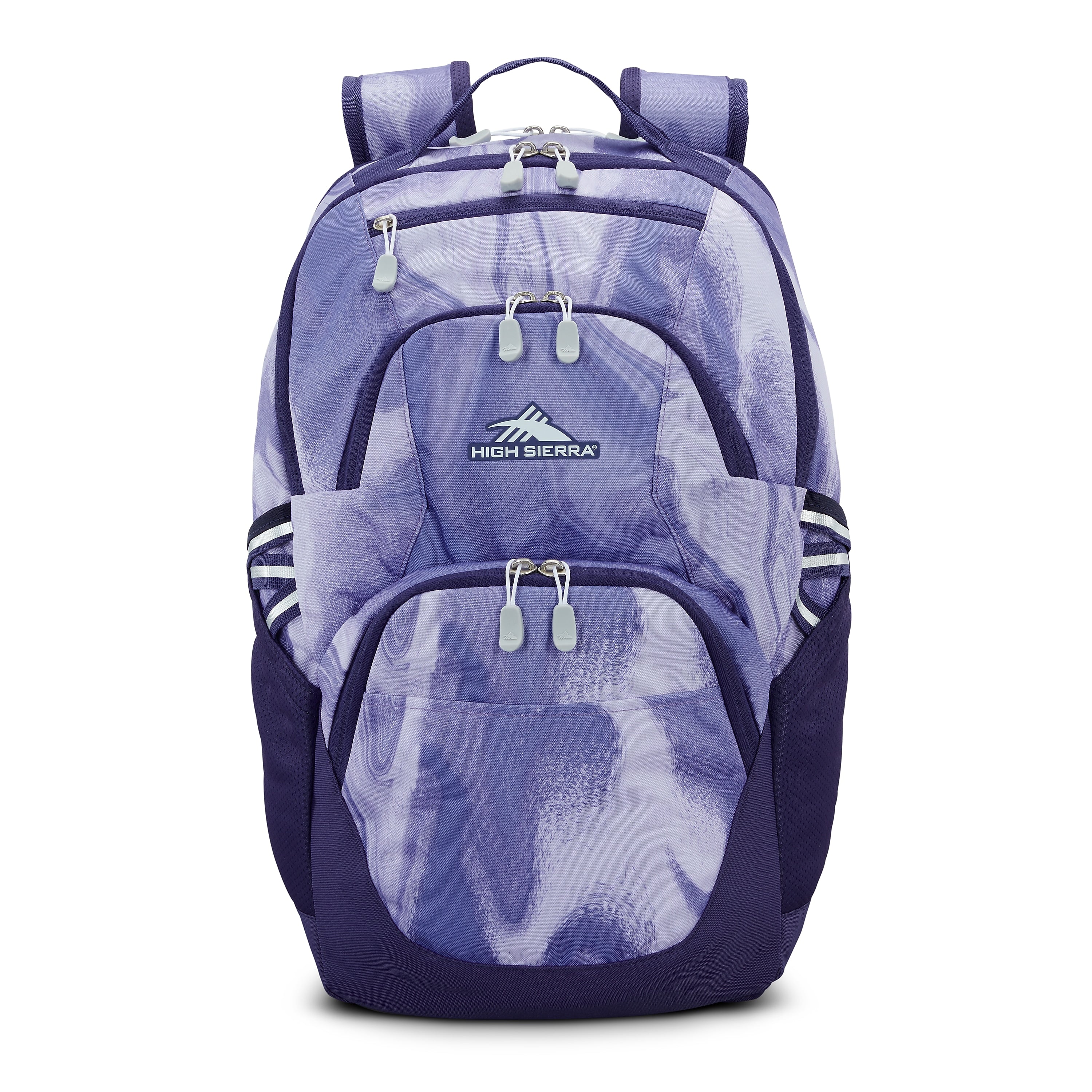 High Sierra Swoop SG Backpack, Medium, Purple Marble Swirl (130360-A634)