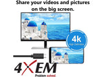 4XEM 140W USB-C to USB-C GaN Charging Kit for USB-C Devices, Black (4X140WCHRGKIT10B)