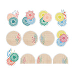 Carson Dellosa Education True to You Boho Accents Cut-Outs, 36/Pack, 3 Packs/Bundle (CD-120654-3)