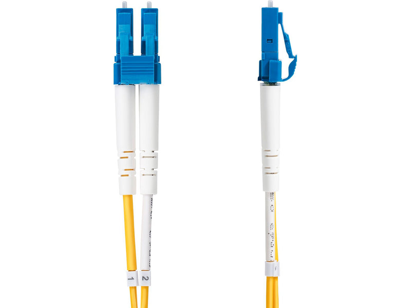 StarTech 49.2ft LC to LC Fiber Optic Cable, Single Mode, 9/125µm, LSZH, 10G (SMDOS2LCLC15M)