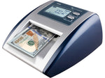 AccuBANKER Automatic Counterfeit Bill and Value Detector, Blue/Gray (D500)