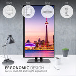 ViewSonic ColorPro 32" 4K Ultra HD 60 Hz LED Monitor, Black (VP3256-4K)