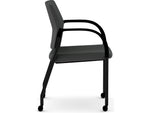 HON Ignition Fabric Multipurpose Stacking Chair, Black (HIGS6.F.H.U.UR10.T)