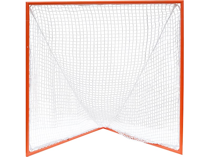 Champion Sports Pro High School Lacrosse Goal, White/Orange (LNGHS)