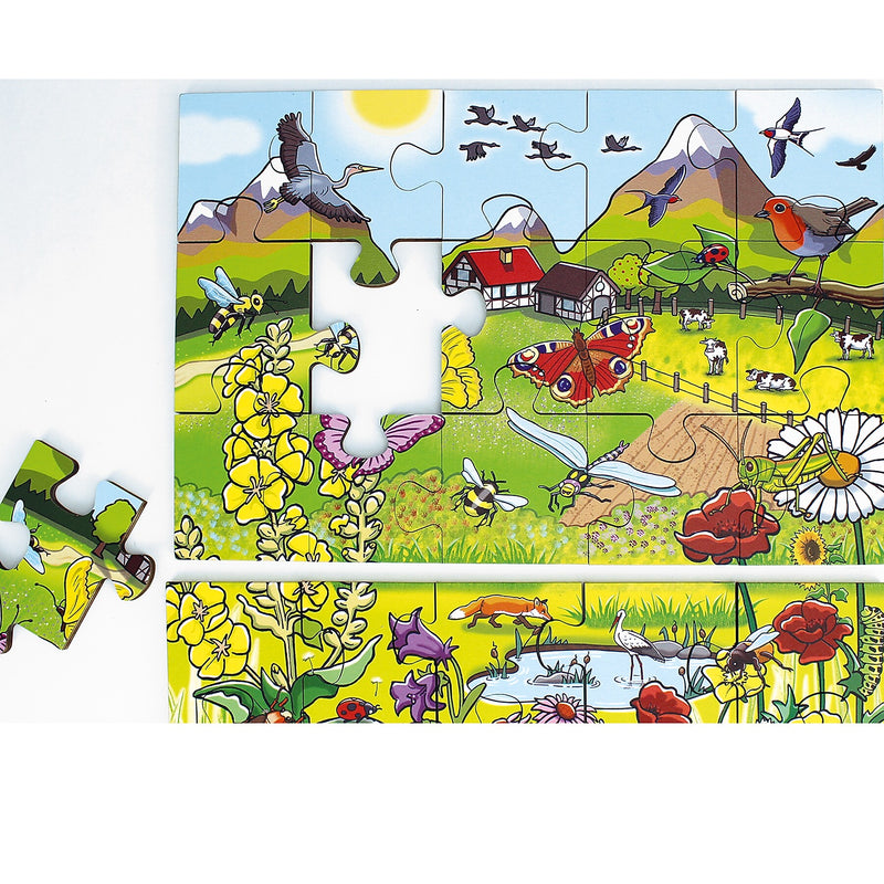 Beleduc 45-Piece Chunky Floor Puzzle (PLWB16212)