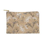 DENY Designs Poesie French Garden 12" Polyester Travel Pouch, Water Resistant, Multicolored (88087-WPOFMD)