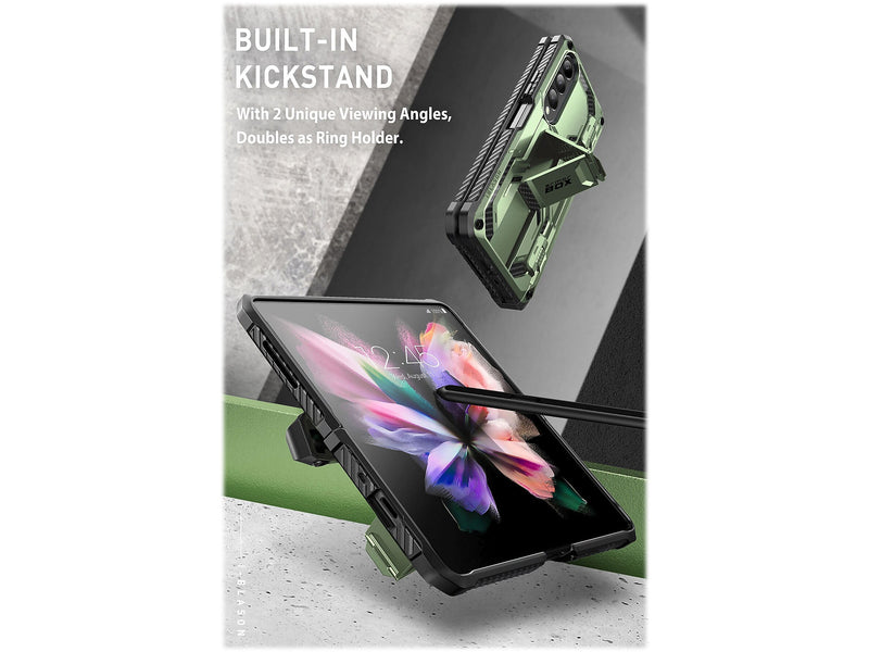 i-Blason Armorbox Dark Green Rugged Case for Samsung Galaxy Z Fold4 (Galaxy2022-ZFold4-5G-Armorbox-SP-Guldan)