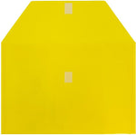 JAM Paper Premium Plastic Document File, Legal, Yellow, 3/Pack (235828262X3)