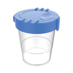 deflecto No Spill Paint Cup, 3.46 w x 3.93 h, Blue