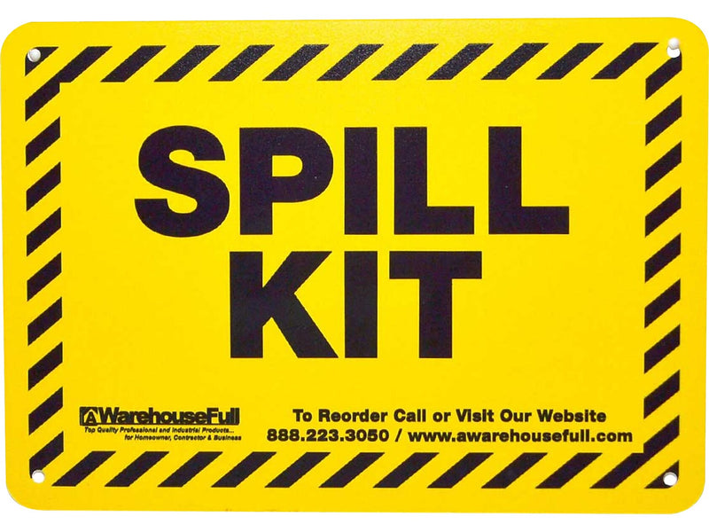 AWF Pro 20 Gal. Universal Spill Kit, 54 Pieces (KTSK 10200-RT)