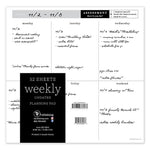 TF Publishing Schedule Pad 7.75" x 7.75" Undated Planner, Paperboard Cover, Multicolored (99-5941)