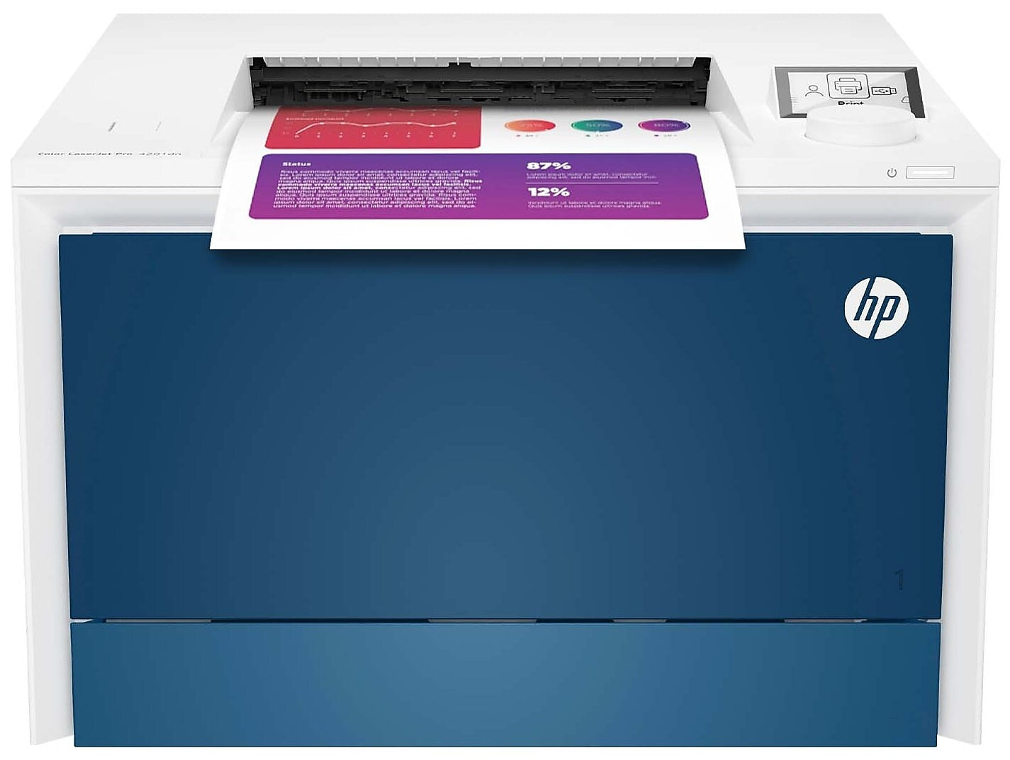 HP LaserJet Pro LJP 4201dn Color Laser Printer, Single-Function, Print (4RA85F)