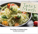 2025 Taste of the Month Stitched Wall Calendar, Qty 100