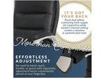 La-Z-Boy Jenkins Ergonomic Bonded Leather Executive Big & Tall Chair, 400 lb. Capacity, Black (60075-BLK)
