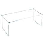 Screw-Together Hanging Folder Frame, Letter Size, 23" To 26.77" Long, Silver