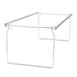 Screw-Together Hanging Folder Frame, Letter Size, 23" To 26.77" Long, Silver