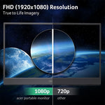 Acer 15.6" FHD 60Hz LED Portable Business Monitor with AMD FreeSync Technology, Black (PM161QBBMIUUX)
