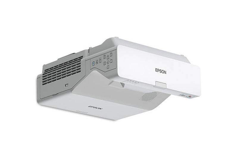 Epson PowerLite 760W Wireless WXGA 3LCD Ultra Short Throw Lamp-Free Laser Display Projector, White (V11HA81020)