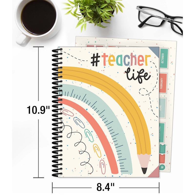 Carson Dellosa Education We Belong Undated Lesson Planner, 8" x 11", 128 Pages (CD-105047)