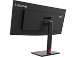 Lenovo ThinkVision T34w-30 34" Curved 60Hz LED Monitor, Raven Black (63D4GAR1US)