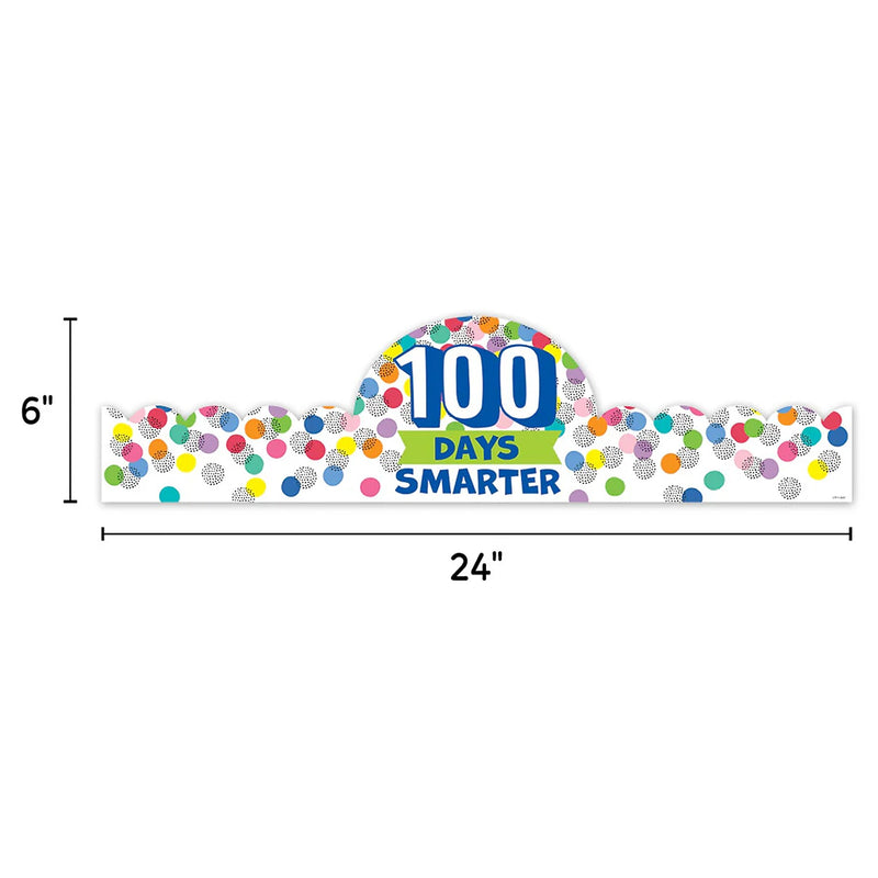 Creative Teaching Press Core Decor Happy 100th Day Crowns, 30/Pack (CTP11016)