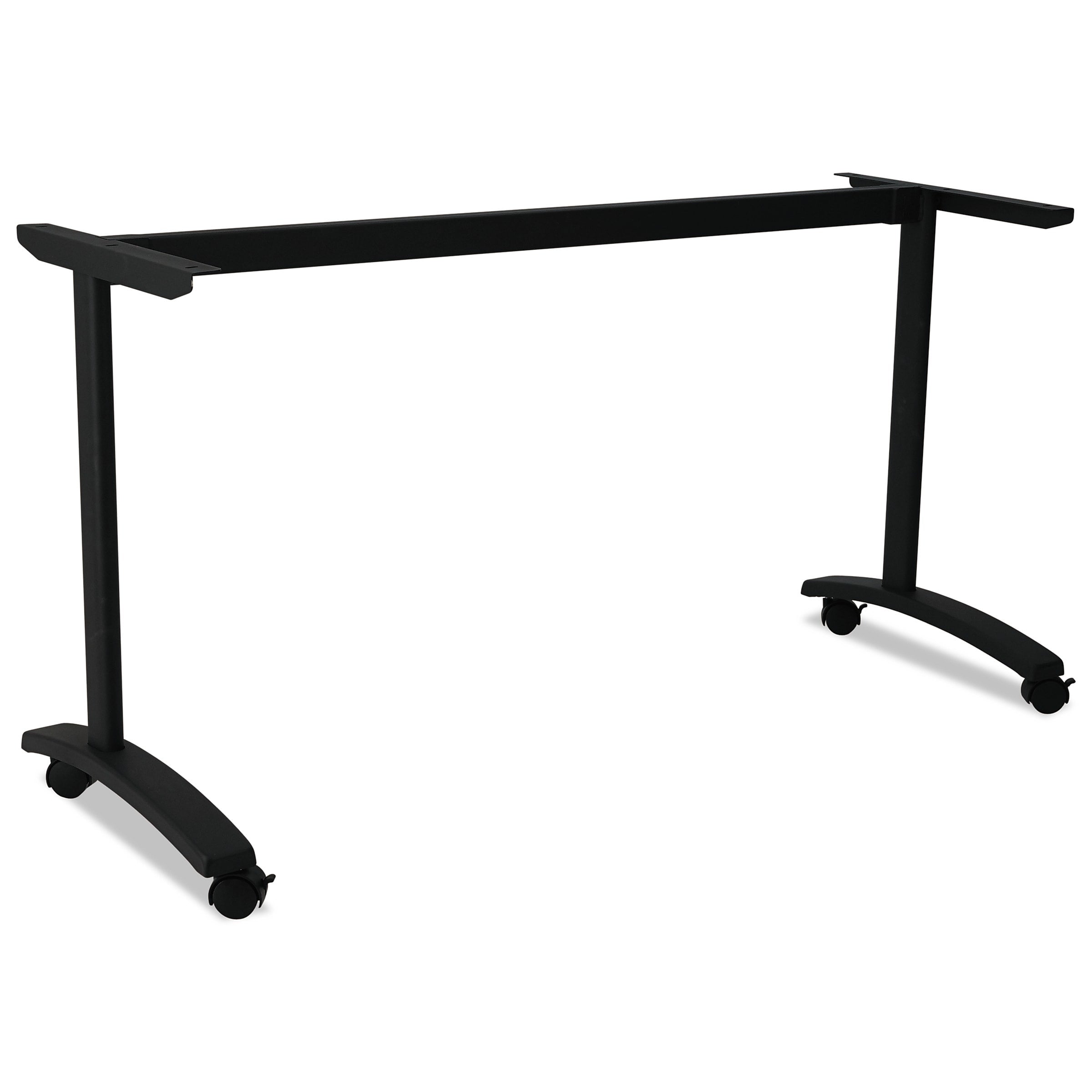 Valencia Series Training Table T-Leg Base, 58w x 19-3/4d, Black (ALEVA7476BK)