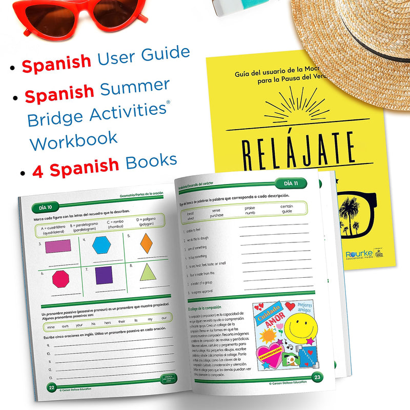 Summer Bridge Activities Summer Bridge Spanish Backpack, Grade 3-4 Workbook, 7/Set (CD-145439)